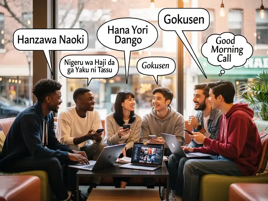 US dorama fans discussing recommended shows