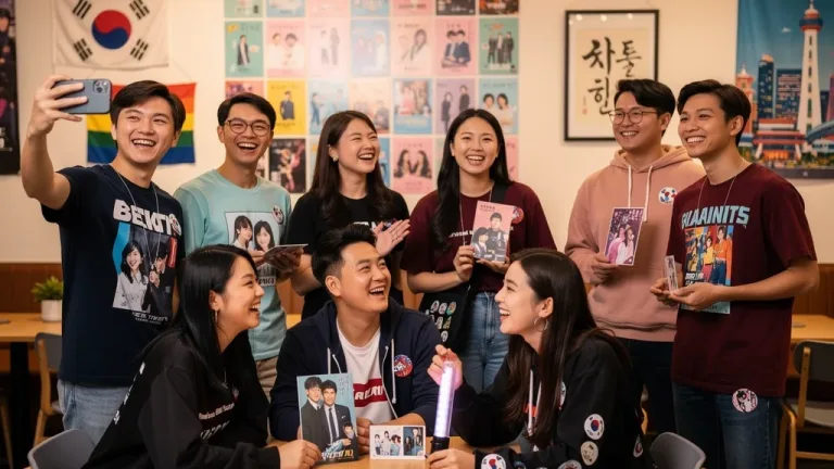 U.S. K-Drama fans connecting at a vibrant community event in 2026