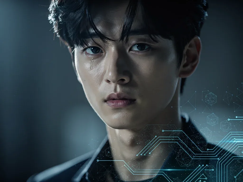 Emerging K-Drama actor showcasing intense emotional performance, a 2026 breakout star.