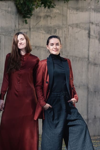 A split image featuring a high-fashion outfit from a popular K-drama on one side, and a similar, more affordable outfit assembled from online stores on the other.
