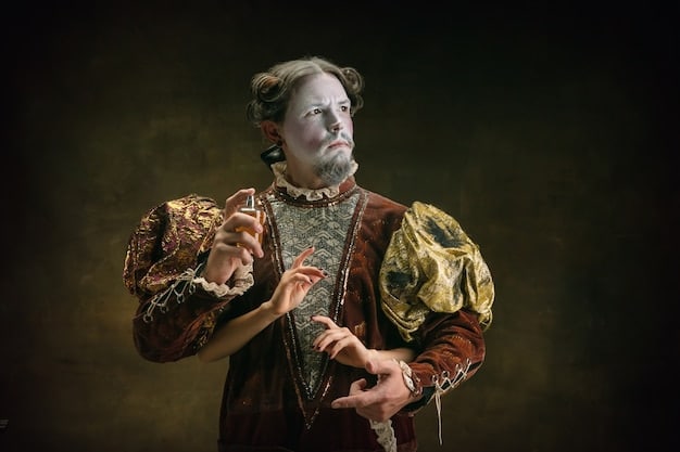 A collage of images showing various Shakespearean plays depicted both on stage (traditional theatrical settings) and in film adaptations (modern and period film settings). It shows how dramatic works change when adapted for different audiences.