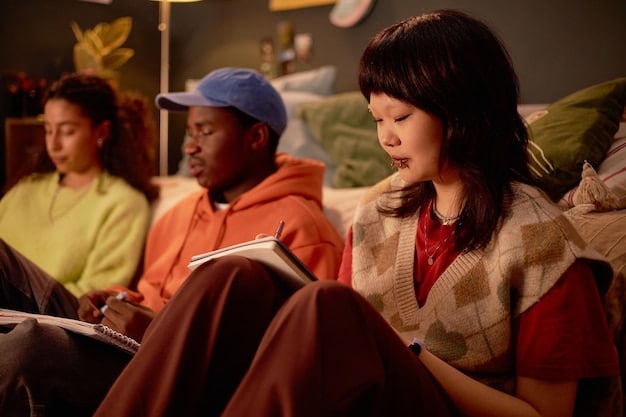 A photograph showing a group of K-Drama actors volunteering at a homeless shelter in Los Angeles. They are interacting with people, serving food, and generally appearing engaged and compassionate. The image has a warm, inviting tone, designed to highlight their dedication to helping others.