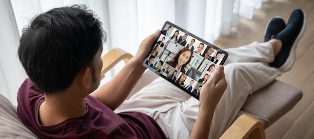 A screenshot of a K-Drama actor on their official social media account, interacting with fans through a live Q&A session, showcasing the effective use of social media for pre-event engagement and promotion.