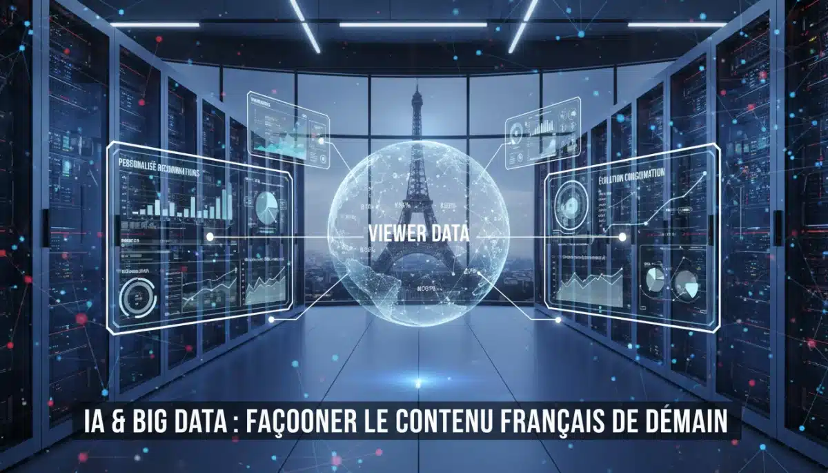 Intelligence artificielle analysant des données d'audience pour personnaliser le contenu audiovisuel.