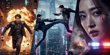 Three action-packed K-dramas dominate US viewership, showcasing intense fight scenes and dramatic moments.