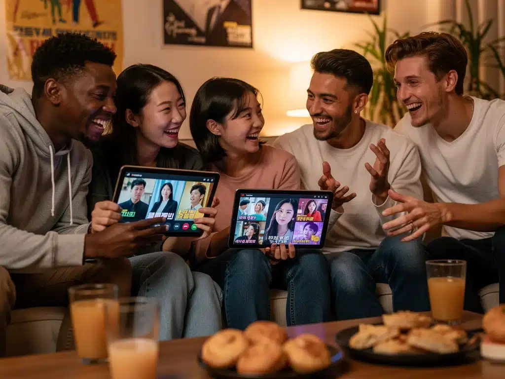 American K-drama fans engaging in discussion about their favorite niche series.