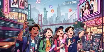 Fans traveling for K-Pop and K-Drama experiences in the US, showing cultural and economic impact.