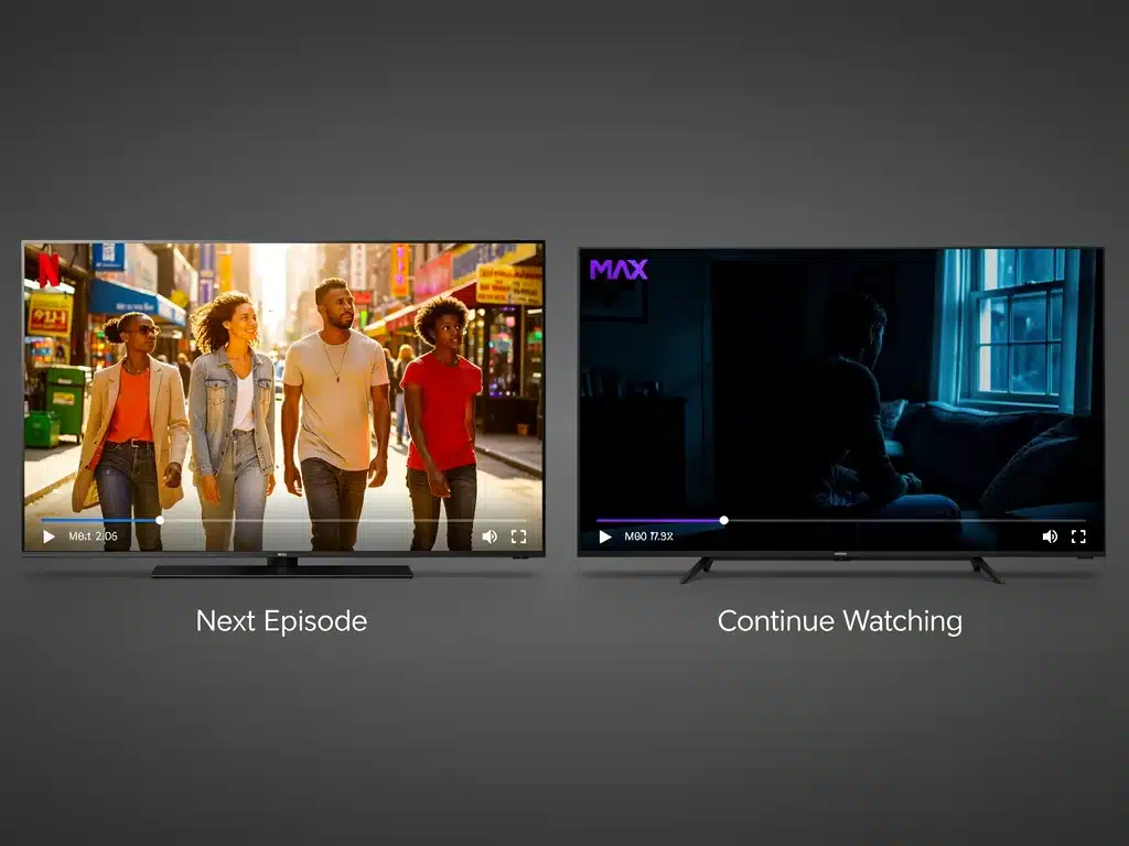 Comparison of drama series content influenced by Netflix and HBO Max algorithms