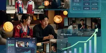 Optimizing ad revenue in US K-Drama platforms