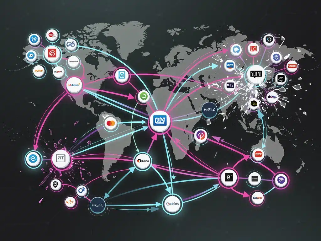 Complex web of streaming platforms and content licensing agreements changing.