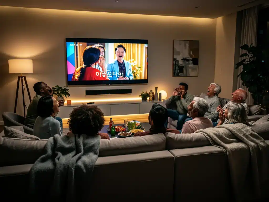 Diverse US audience engaging with Korean series