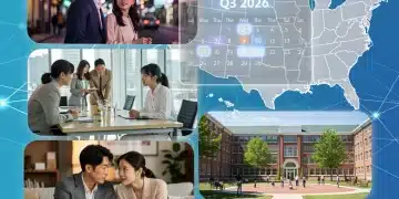 Dynamic collage representing US dorama content acquisition opportunities in Q3 2026.